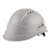 Karam ISI Marked Safety Helmet with Slider Type Adjustment for Outdoor Head Protection (Apex Grey) PN545