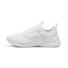 PUMA | Retaliate 3 Running Shoes | White-Feather Gray-Black | 5UK
