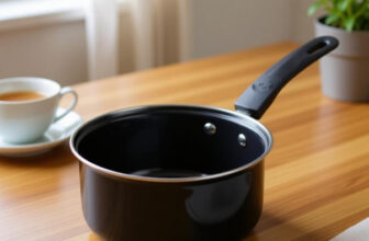 Modern Essentials Black Non stick Tadka/ Saucepan / Sauce pan / Milk pan / Tea Pan / Tea maker Sauce Pan 17 cm diameter 1.4 L capacity(Cast Iron, Non-stick, Induction Bottom)