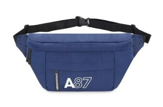 Aeropostale Oliver Unisex Waist Pouch Bags & Cases – Navy