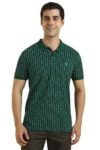 Allen Solly Mens Regular T Shirt Green