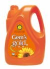 Gems Gold Physically Refined Cold Pressed Sun Flower Oil 5 Litre | High MUFA & PUFA | Good for Heart Health | Safe for Reuse & Reheat | Supports Skin Health and Immunity | Chemical Free | 100% Natural | Fortified with Vitamin A and E