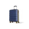 Aristocrat Comet Cabin Polycarbonate Hard Case 8-Wheel Trolley Bag, Blue