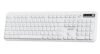 Acer SoftKey Pro Wireless Keyboard | 2.4GHz USB Connectivity | Full-Size 108-Key Layout with Numeric Keypad | Silent Round Keys | Slim Minimalist Design | Windows & iOS | White | AAA Battery Included