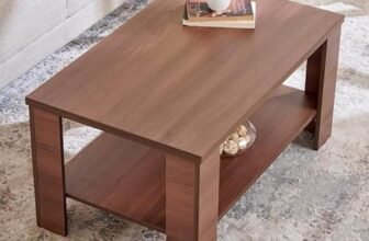 Home Centre | Clary NXT Coffee Table | Center Table for Living Room | Engineered Wood | Brown | 1 Year Warranty
