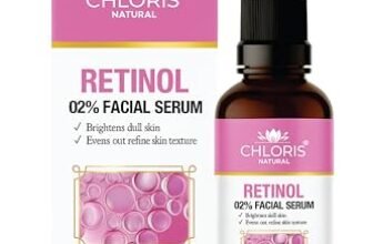 Chloris Natural Retinol Face Serum for Anti-Aging 30ml | Retinol (Vitamin A) Serum | Reduces Wrinkles, Fine Lines & Dark Spots | Boosts Collagen | Dermatologically Tested | Men & Women