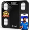 Dr Trust USA Legend Smart Scale | 20+ Parameters | US FDA approved | Unlimited Users Bluetooth BMI Weight Scale with 3 Years Warranty Weighing Machine & Body Fat Analyzer for Health Monitoring (Black)