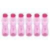 PEARLPET Trinity BPA-Free Plastic Water Bottle Set |Lightweight, Leak-Proof & Freezer Safe – Pack of 6 (1000ml Each), Pink