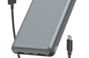 Belkin 20000 mAh Power Bank | Super Fast Charging | USB-C PD Port | 15W Charging for iPhone Series (16, 16 Pro Max), Samsung Galaxy, Google Pixel & More | 2 Years Warranty | Grey