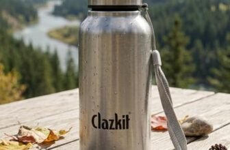 Clazkit Stainless Steel Water Bottle, 500 ml – Single-Walled, Spill-Proof, Food Grade Steel | Fridge, Office, School, Travel, Gym, Car (Silver)