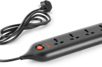 Orient Electric 4 Way Extension Board – Black NP 2 Mtr. 4  Socket Extension Boards(Black, 2 m)