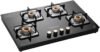 Lifelong HobTop with Toughened Glass Top | High-Efficiency Burners & Anti-Skid Legs Glass Manual Hob(4 Burners)