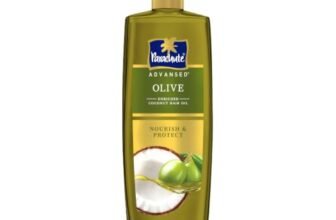 Parachute Advansed Olive Enriched Coconut Hair Oil for Stronger Nourished Hair | Ultimate nourishment with Olive | Coconut for strengthening the hair | Upto 10x less hair fall and 90% stronger hair- 100 ML