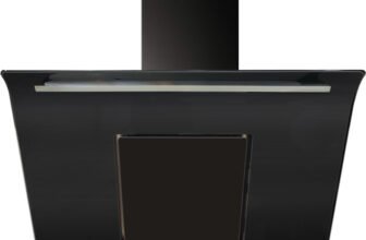 FABER Hood Curvy Plus BK TC LTW 60 (110.0393.697) 1000 CMH 60 cm Chimney(Wall Mounted, Black)