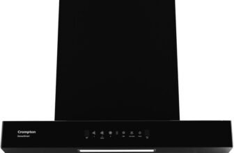 Crompton CHD-SSB60BFE-MBL 1620 CMH 60 cm Auto Clean Chimney(Wall Mounted, Midnight Black)
