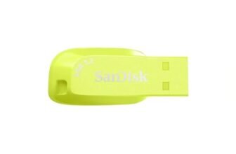 SANDISK Ultra Shift 512GB, USB 3.2 Gen 1, Flash Drive, 100MB/s R, Pendrive, Evening Primrose (SDCZ410-512G-I35EP)