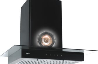 Kaff ASTRA TX DHC 60 1180 CMH 64 cm Auto Clean Chimney(Wall Mounted, Black)