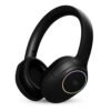 OOGE Echo 200 Wireless Bluetooth Headphones (Black), 30H Playtime, RGB Light, 250mAh Battery, Bluetooth 5.3, 10m Range, 800H Standby Time, 1-Year Warranty