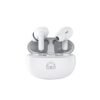 Ekko Earbeats T05 Bluetooth Truly Wireless in Ear Earbuds with ENC Call Noise Cancellation,25H Playtime,10MM Driver, Twin Connect, Massive Bass, Water Resistance, Siri & Google Assistant (White)