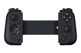 Razer Kishi V2 for iPhone,Mobile Gaming Controller,Lightning Connection,Console Level Control,Secure Fit,Telescopic Bridge for Ultra-Low Latency,Pass-Through Charging,Nexus App,Xibi-Two for iPhone