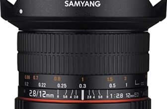 Samyang F2.8 12mm Fish-Eye Lens Canon Mount (Black)