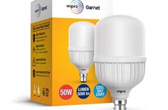 wipro Garnet 50w LED High Wattage Bulb pack of 1 (coolwhite)