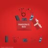 iBall Pandora’s Box Premium Electronics Gift Hamper (Musi Twins, TW10 Earbuds, EarWear Base Pro, 3 in 1 Charging Cable, LPS 10000 Power Bank)