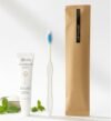 Clayherbs Free Dental Floss with Pack-1Toothbrushes with Toothpaste (7g) | Disposable Travel Kit | Dental Kit In Bulk | Individually Wrapped | Hotels | Vacation Rentals | Homeless, Nursing