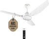 KUHL Brise Plus E3 65% Power Saving BLDC with 5 Year Warranty BLDC Motor with Remote 1320 mm Ceiling Fan(5 Star | White | Pack of 1)