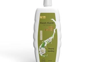 Patanjali Kesh Kanti Hair Cleanser Milk Protien Shampoo, Herbal Care for Healthy Hair, Suitable for All Hair Types (650 Ml)