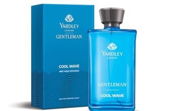 Yardley London Cool Wave | Eau De Parfum | Long Lasting International Perfume for Man | Mint Aqua Patchouli Fragrance | Upto 15% dosage | 100ml EDP| Ideal Gift for Man
