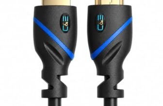 C&E HDMI Cable (10 Feet/3 Meters) Supports 4K@30Hz, High Speed, Hand-Tested, HDMI Ready – HD, 10.2Gbps, Audio Return Channel-Compatible with Xbox PS3 PS4 Pro nVidia Apple TV 4K Fire (2 Pack)
