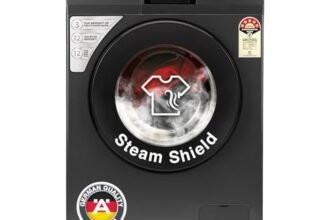 HAFELE AMARA 7 kg 5 Star, Premium Fully Automatic Front-Load washing machine engineered using German technology, comes with Steam Shield and Hexa Wash Design
