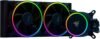 Razer Hanbo Chroma RGB All-In-One Liquid Cooler aRGB Pump Cap: Ultimate AIO Design – Quiet, aRGB Fans – Silent, Liquid Cooling – PWM Fan Controller Support – RGB Chroma aRGB – 240MM-RC21-01770100-R3M1