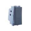 Wipro Northwest Nowa 6A One Way Switch, Silver Grey (pack of 10)