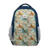 F Gear Shinra Metalle Blue 34L School Backpack|3 Compartments|Airflow Padded Back Panel|Ergonomic, Lightweight & Durable with water Bottle Holders|Ideal for School, College, Office Travel & Daily Use