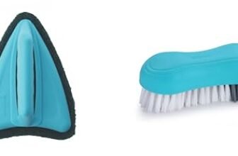 Sparkmate by Crystal Pack of 2 Brush (Floor & Tile + Easy Cloth)