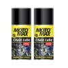 Motomax Chain Lube Aerosol Spray 100 ml, Pack of 2 |Provides Lubrication and corrosion protection of Chain & sprockets for Bikes, Motorbikes, Cars| Avoid Sling Off & Prevent Chain breakage