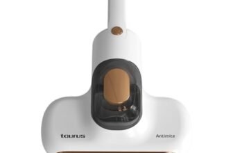 Taurus by INALSA Bed Vacuum Cleaner for Home,400W Anti Dust Mite Mattress Vacuum Cleaner with Uv Light Sterilization,10Kpa Suction Power Corded Handheld Vacuum with Hepa Filter for Sofa,Pillows..White