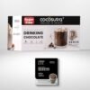 COCOSUTRA Sugar Free Drinking Chocolate Mix | Swiss Vanilla | 20 Single-Serve Sachets (20g Each) | Low Carb, Low Calorie | Stevia & Erythritol Sweetened | 400g