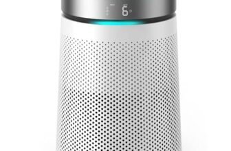 DREO Air Purifier for Home, CADR 173m³/h, 3-in-1 True HEPA Filter, Covers up to 70.42m² (750ft²), LED Air Quality (AQI) Display, RGB Ambient Light, Memory Function, Ultra-Quiet 25dB, 2 Year Warranty