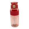 Attro Active Sports 1000ml Water Bottle with Flip Top Lid & Easy to Carry Handle ML Marking Mention for Daily Water Intake BPA Free Leak Proof – Red