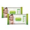 Bodyguard Aloe Vera Based Natural Wet Wipes For Babies With Goodness Of Vitamin E | Moisturizing Baby Wet Wipes For Baby’s Skin | Antibacterial Baby Wipes Combo | 144 Wipes | Combo of 2 x 72 Pieces