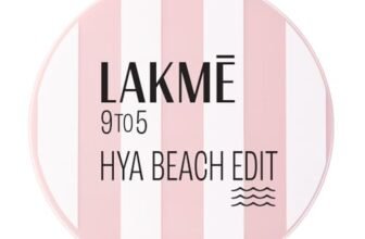 Lakme 9to5 Hya Matte, Beach Edit Cushion Foundation, C 390-Cool Cocoa, Matte Finish, Buildable Coverage, SPF 40, 12 gm