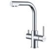 ALTON LEO13055, Brass, 3-in-1 Kitchen Faucet with Water Filter, Chrome