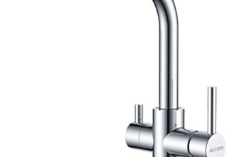 ALTON LEO13055, Brass, 3-in-1 Kitchen Faucet with Water Filter, Chrome