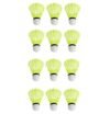 Haarlosy Facto Power (Pack of 5), Badminton Shuttle Cock, Green Color, Plastic Make with Cork On The Face (Low Speed)