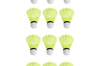Haarlosy Facto Power (Pack of 5), Badminton Shuttle Cock, Green Color, Plastic Make with Cork On The Face (Low Speed)