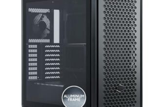 Cooler Master Masterframe 600 Black Case | Freeform 2.0 Modular Platform ATX Mid-Tower Case | Support Upto RTX 5090 | 420mm AIO Support | Type C Connector | Aluminum Frame | Magnetic Side Panels