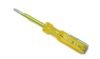 Taparia Cellulose Acetate Plastic 813 Screw Driver with Neon Bulb 130 mm (Yellow, Pack of 10)